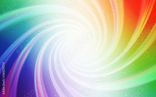 Light Multicolor vector texture with milky way stars. Modern abstract illustration with Big Dipper stars. Pattern for futuristic ad, booklets.