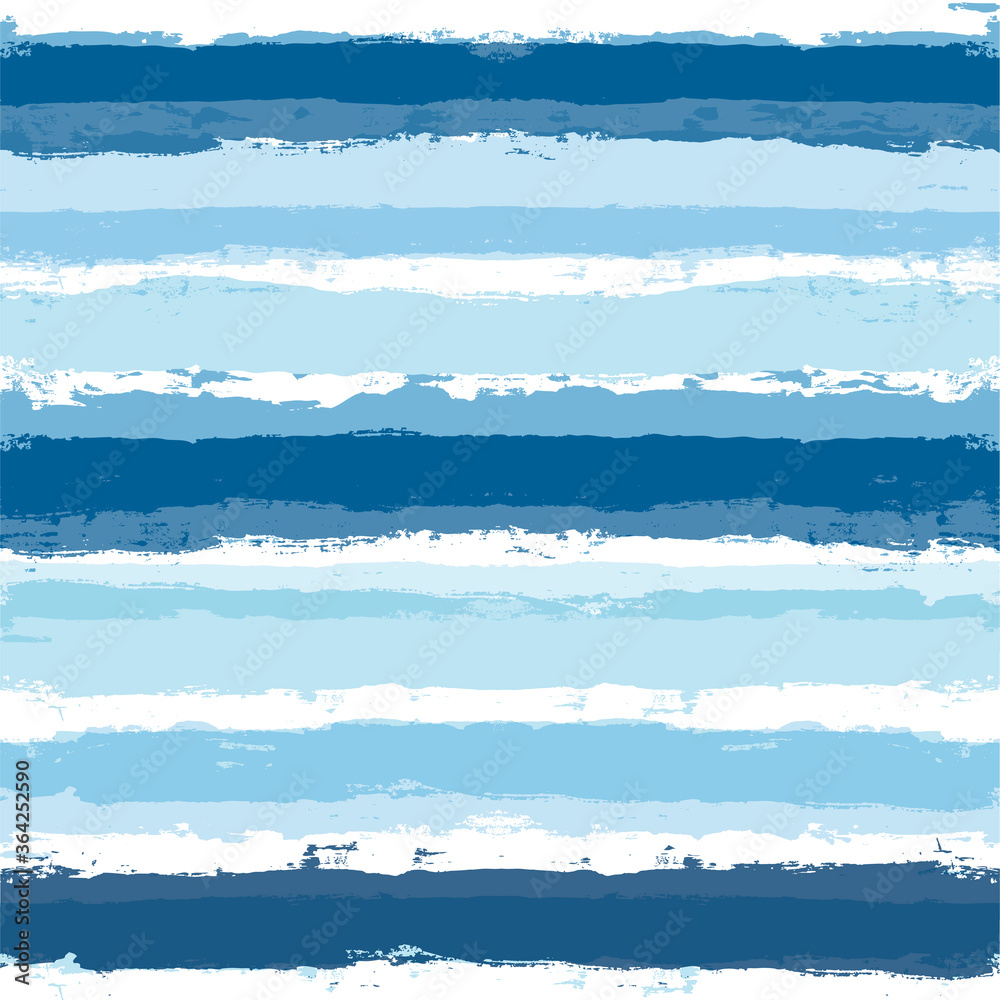 Stripe Seamless pattern. sea striped graphic vector  background. navy ink brush strokes. grunge stripes, paintbrush line nautical print. texture lines backdrop