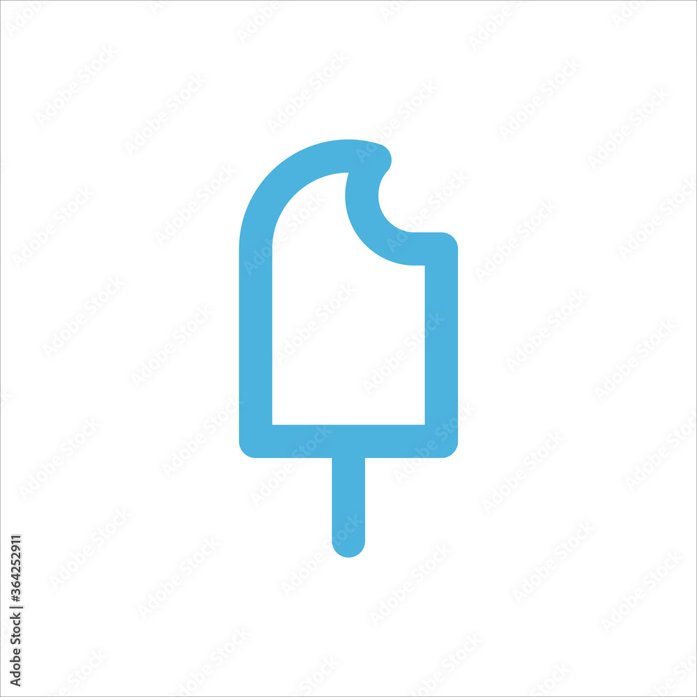 ice cream icon flat vector logo design trendy ice cream icon flat vector logo design trendy