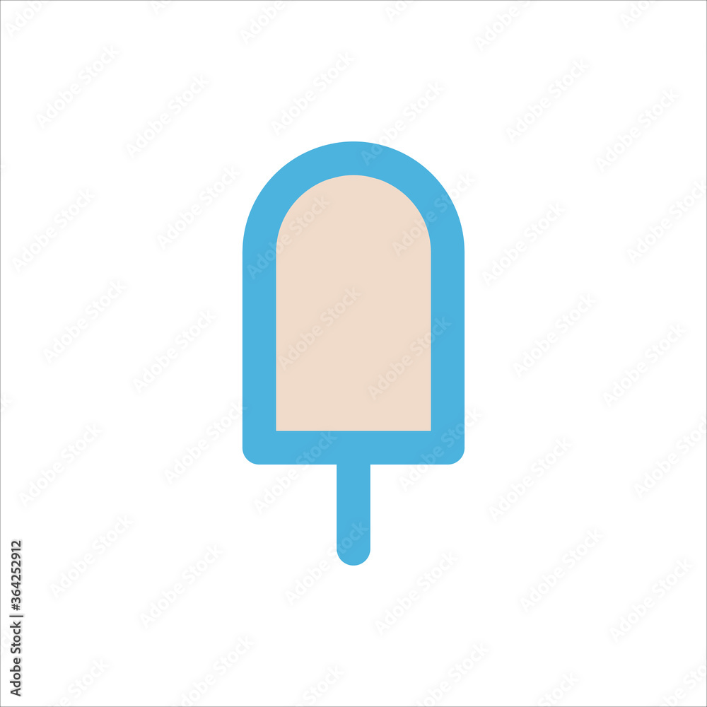 ice cream icon flat vector logo design trendy ice cream icon flat vector logo design trendy