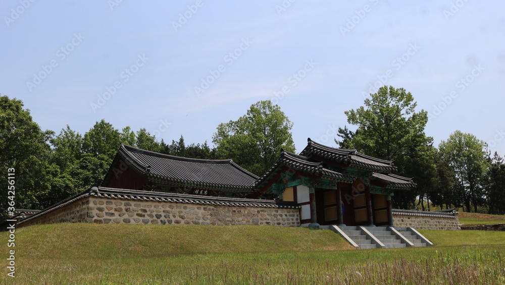 old wooden house