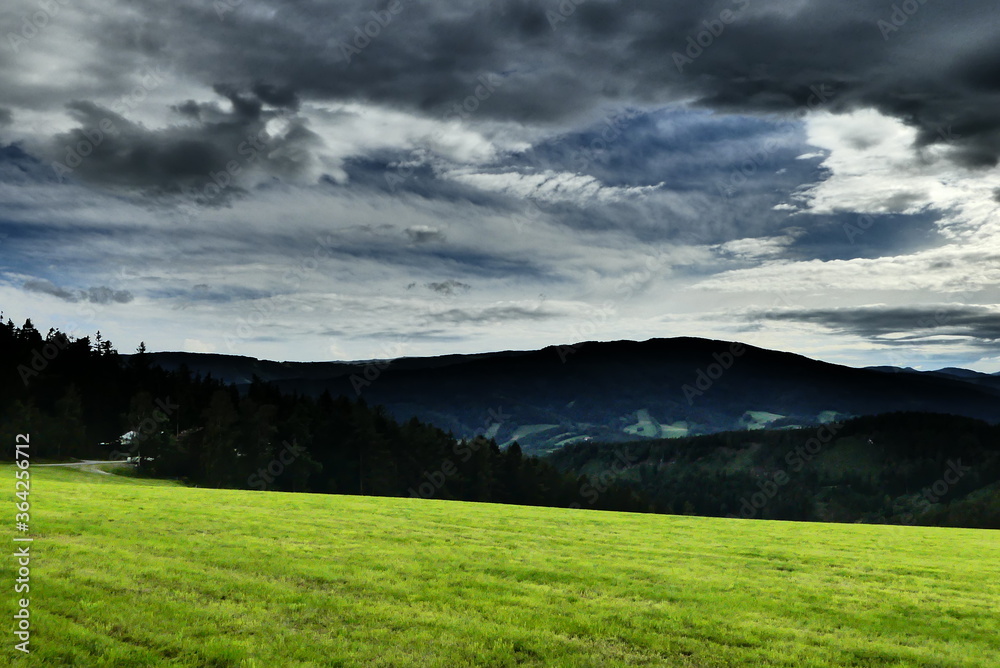 Felder im südlichen Niederösterreich