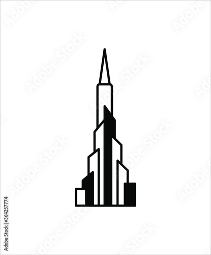 world tallest building icon,vector best flat icon.