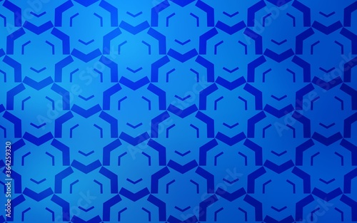 Light BLUE vector background with wry lines. A circumflex abstract illustration with gradient. A new texture for your  ad, booklets, leaflets.