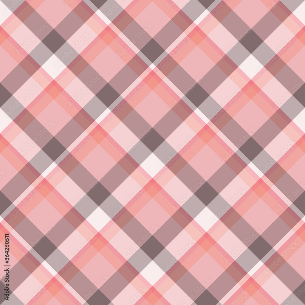 Seamless pattern in simple light pink and gray colors for plaid, fabric, textile, clothes, tablecloth and other things. Vector image. 2 Seamless pattern in simple light pink and gray colors for plaid, fabric, textile, clothes, tablecloth and other things. Vector image. 2