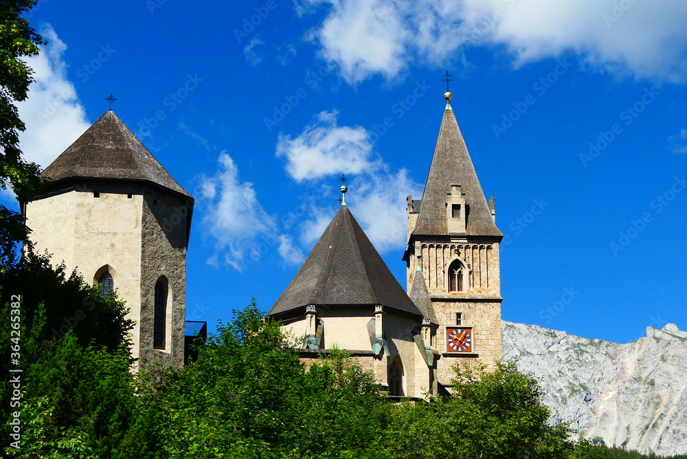 Kirche Eisenerz, Eisenerzer Reichenstein, Alpen
