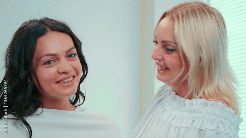 Portrait of happy beautiful loving family Portrait of happy beautiful loving family