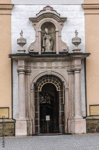 Saint Peter's Abbey (Stiftskirche St. Peter, about 696) - Benedictine monastery, one of the oldest monasteries in the German-speaking area. Salzburg, Austria.