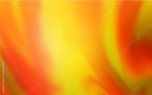Light Orange vector abstract blurred background. Colorful illustration in abstract style with gradient. Background for designs.