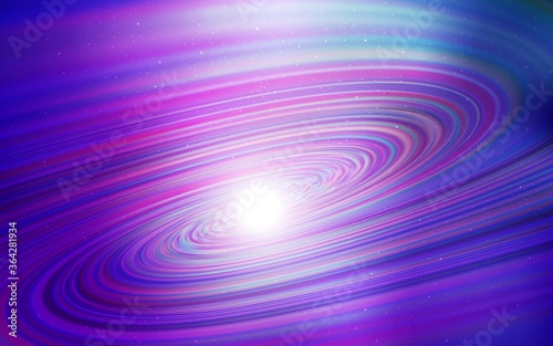 Light Purple, Pink vector background with astronomical stars. Shining illustration with sky stars on abstract template. Smart design for your business advert.
