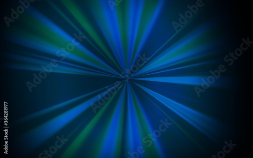 Dark BLUE vector abstract layout. New colored illustration in blur style with gradient. The best blurred design for your business.
