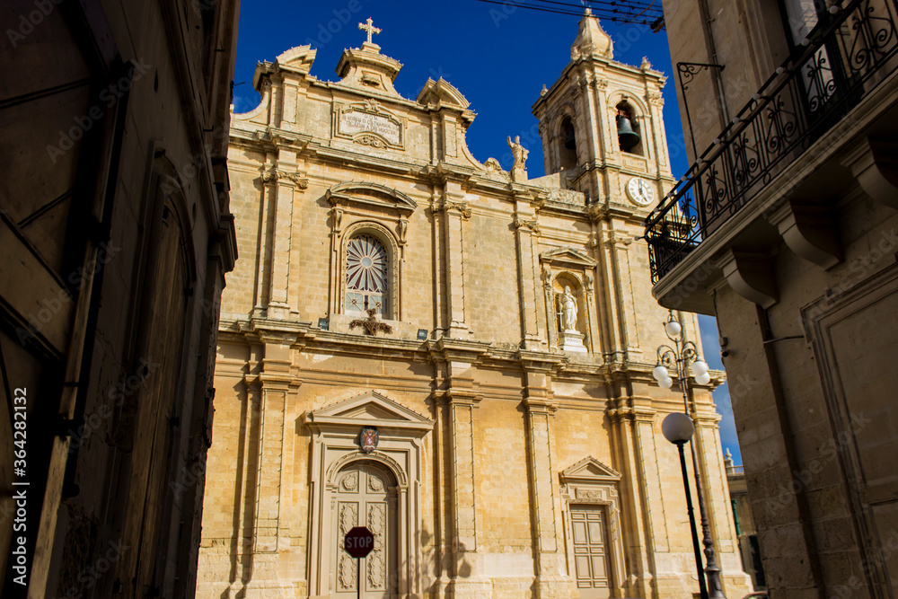 Parish Church of St. Catherine at Iz-Zejtun at Malta