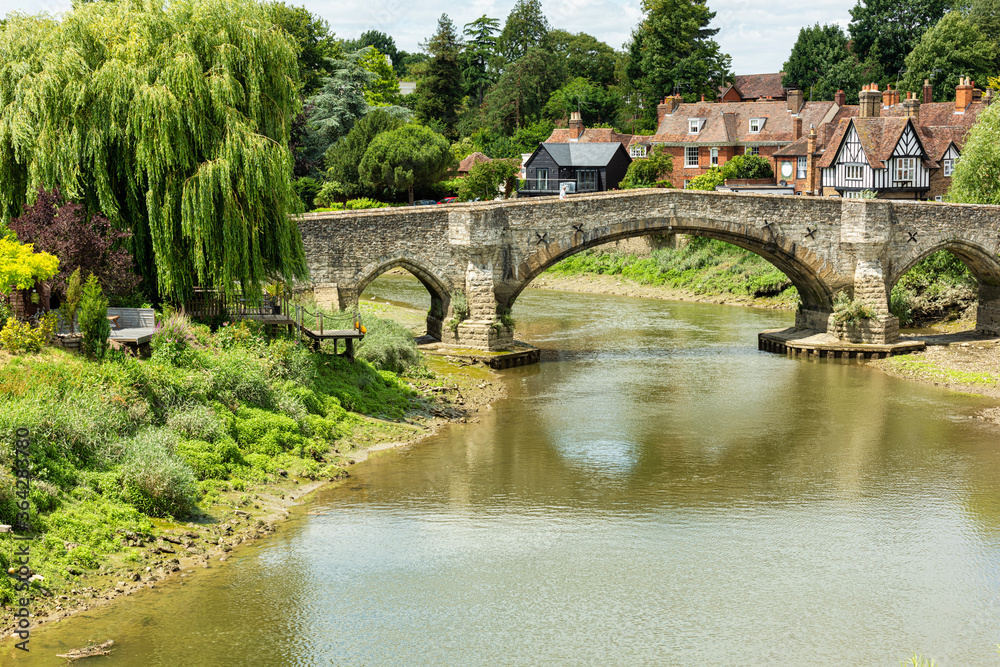 Aylesford, Maidstone, Kent and the River Medway