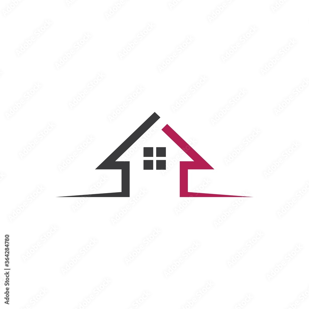 real estate modern city building vector template real estate modern city building vector template