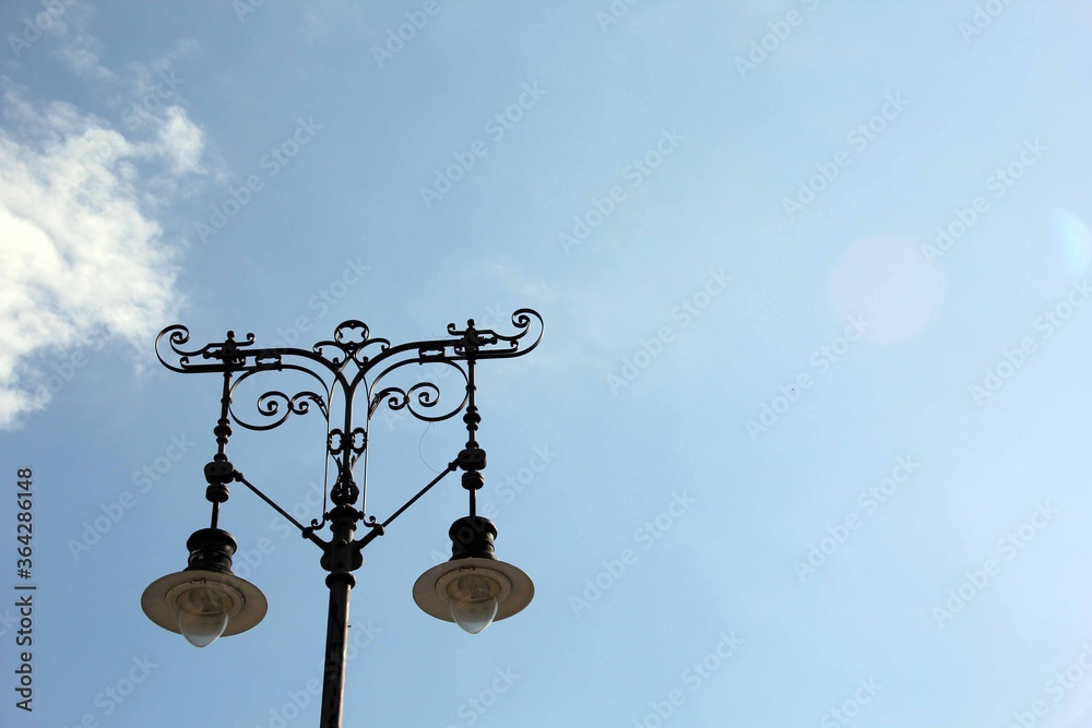 Street Light Post Sibiu Hermannstadt Romania