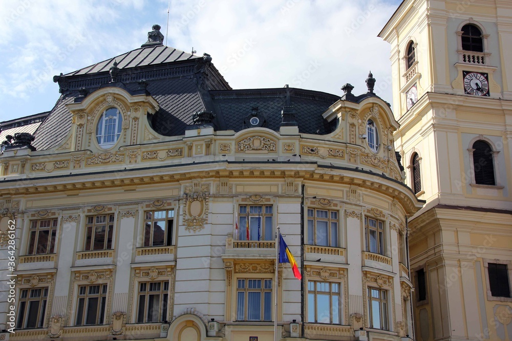 Historic Building Sibiu Romania Hermannstadt