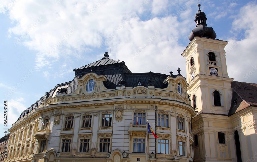 Historic Building Sibiu Hermannstadt Romania