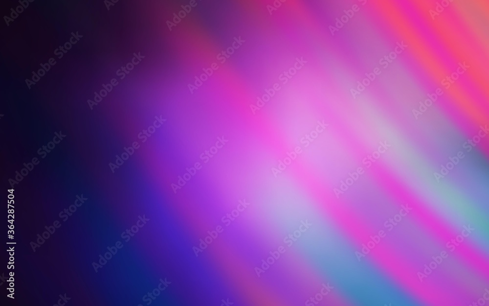 Dark Purple, Pink vector texture with colored lines. Shining colored illustration with sharp stripes. Template for your beautiful backgrounds.