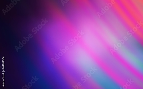 Dark Purple, Pink vector texture with colored lines. Shining colored illustration with sharp stripes. Template for your beautiful backgrounds.