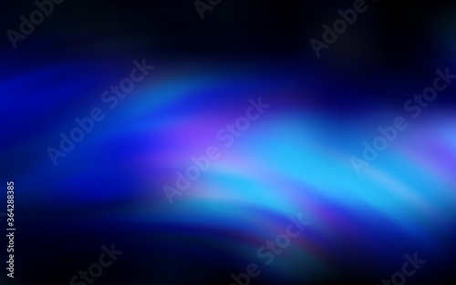 Dark BLUE vector colorful blur background. Colorful abstract illustration with gradient. New style for your business design.