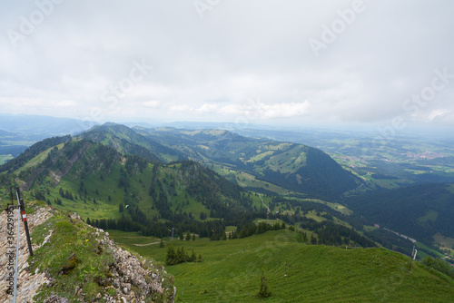 Mountains Germany Bavaria steineberg peak and ridge