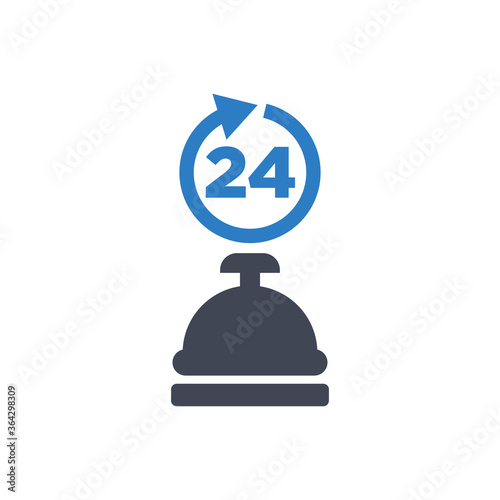 Hotel service bell icon