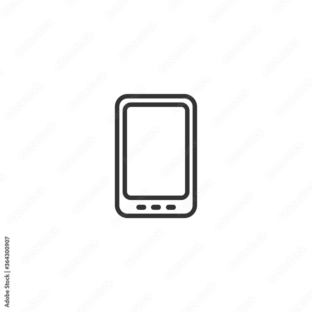 electronic book isolated line icon for web and mobile electronic book isolated line icon for web and mobile