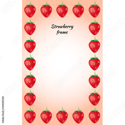strawberry vertical frame