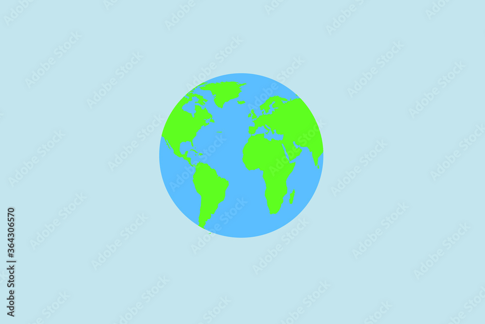 globe icon, symbol, icon, vector illustration
