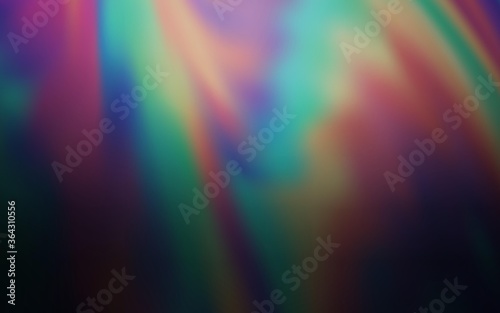 Dark Gray vector blurred background. Abstract colorful illustration with gradient. Smart design for your work.