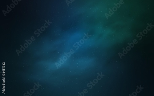 Light Blue, Green vector background with astronomical stars. Blurred decorative design in simple style with galaxy stars. Pattern for astrology websites.