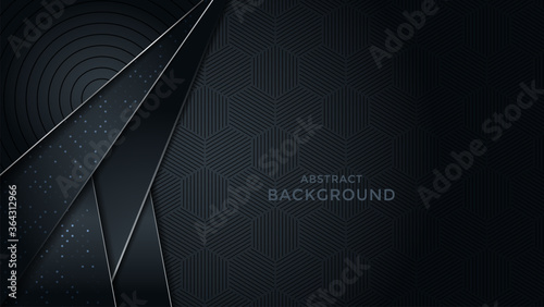 Premium luxury background with overlap layer background and patter on background. Vector premium background. Eps10	