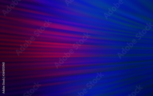 Dark Pink, Blue vector layout with flat lines. Lines on blurred abstract background with gradient. Smart design for your business advert.
