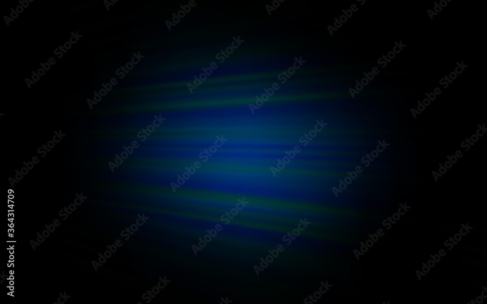 Dark BLUE vector background with straight lines. Modern geometrical abstract illustration with Lines. Template for your beautiful backgrounds.