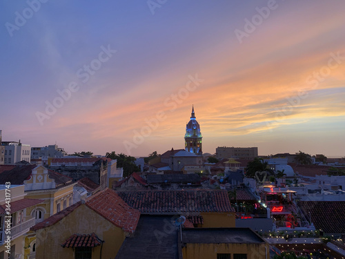 Sunset in Cartagena © Leonel
