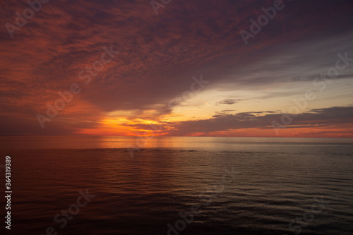 sunrise pastel sky © mucontinent
