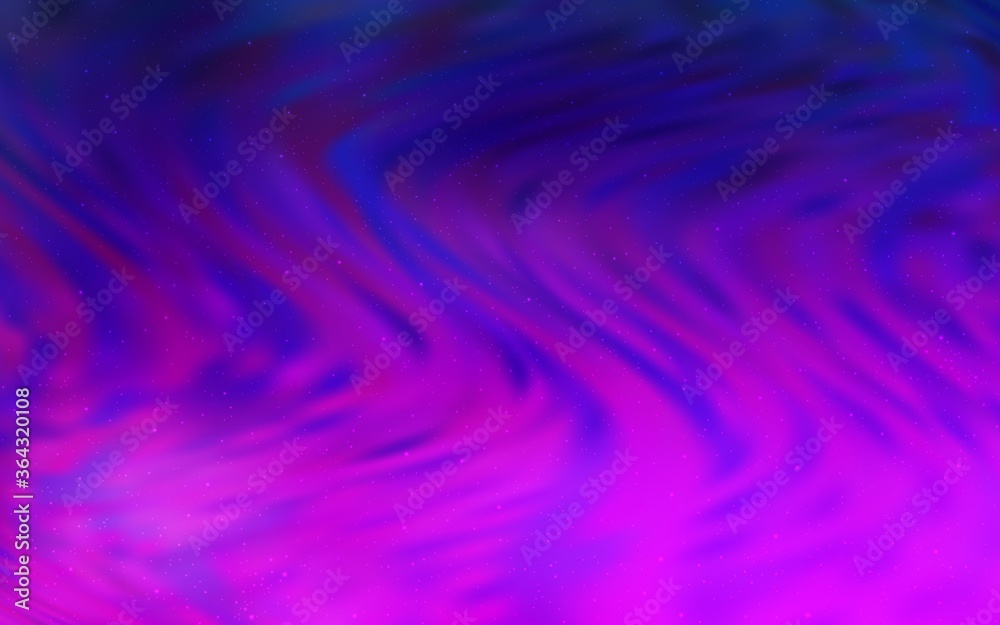 Dark Purple vector pattern with night sky stars. Modern abstract illustration with Big Dipper stars. Pattern for futuristic ad, booklets. Dark Purple vector pattern with night sky stars. Modern abstract illustration with Big Dipper stars. Pattern for futuristic ad, booklets.