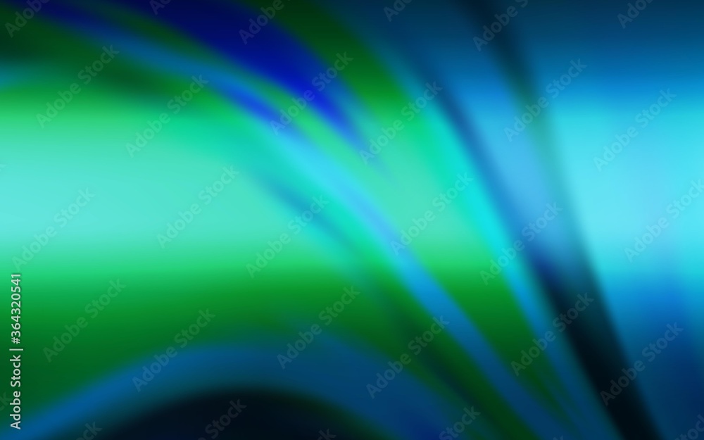 Dark BLUE vector blurred bright texture. Colorful illustration in abstract style with gradient. Elegant background for a brand book.