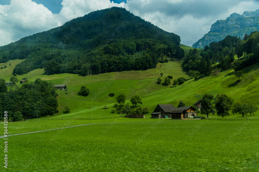 Engelberg village in Switzerland, Europe