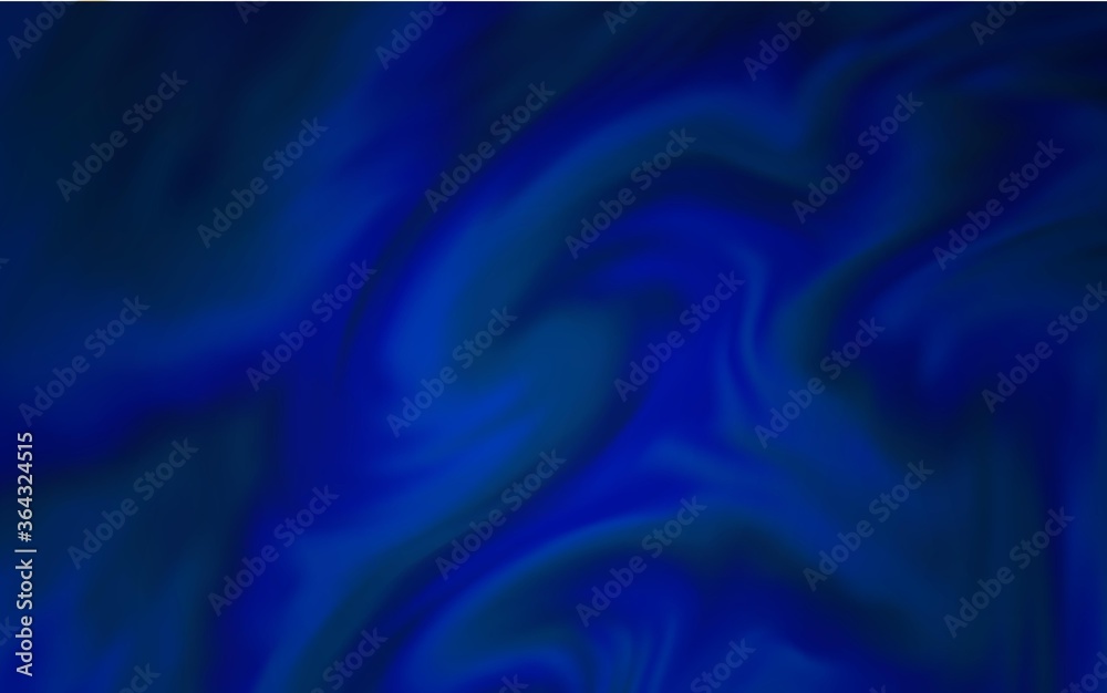 Obraz premium Dark BLUE vector glossy abstract background. New colored illustration in blur style with gradient. Blurred design for your web site.