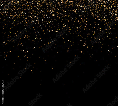 Glitter gold dust
