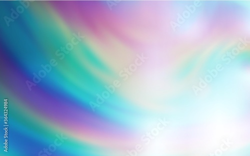 Light BLUE vector blurred shine abstract background. Glitter abstract illustration with gradient design. Background for a cell phone.