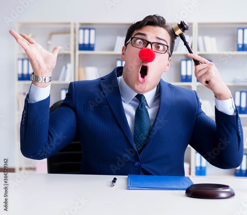 Photo Lawyer working in his office