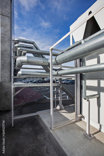 Pipes of Ventilation and air conditioning system