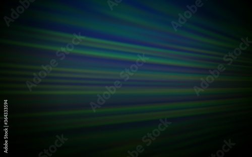 Dark Green vector pattern with sharp lines. Glitter abstract illustration with colorful sticks. Best design for your ad, poster, banner.