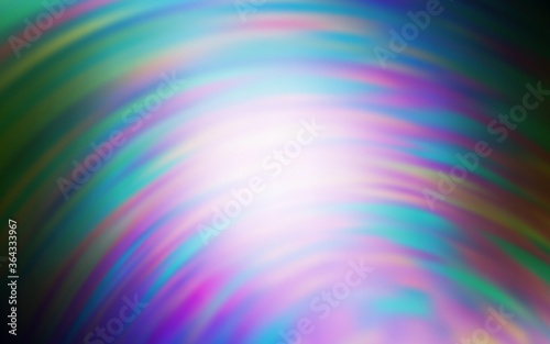 Light Blue  Green vector backdrop with bent lines. A sample with colorful lines  shapes. Template for cell phone screens.