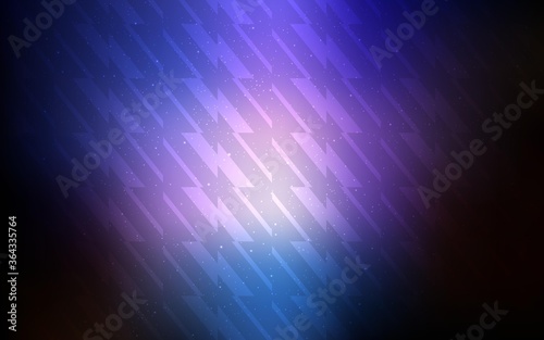 Dark Pink, Blue vector texture with colored lines. Colorful shining illustration with lines on abstract template. Pattern for ad, booklets, leaflets.