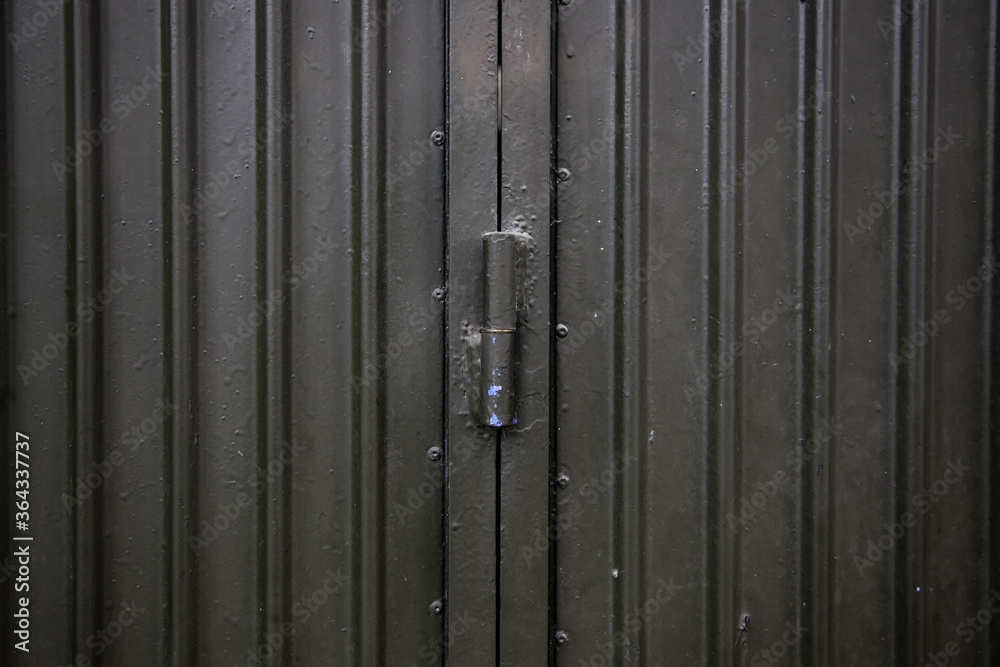 Obraz premium Spoiled and dirty metallic background