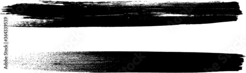 Brush strokes vector