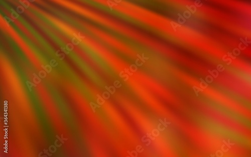 Light Orange vector background with stright stripes. Lines on blurred abstract background with gradient. Template for your beautiful backgrounds.